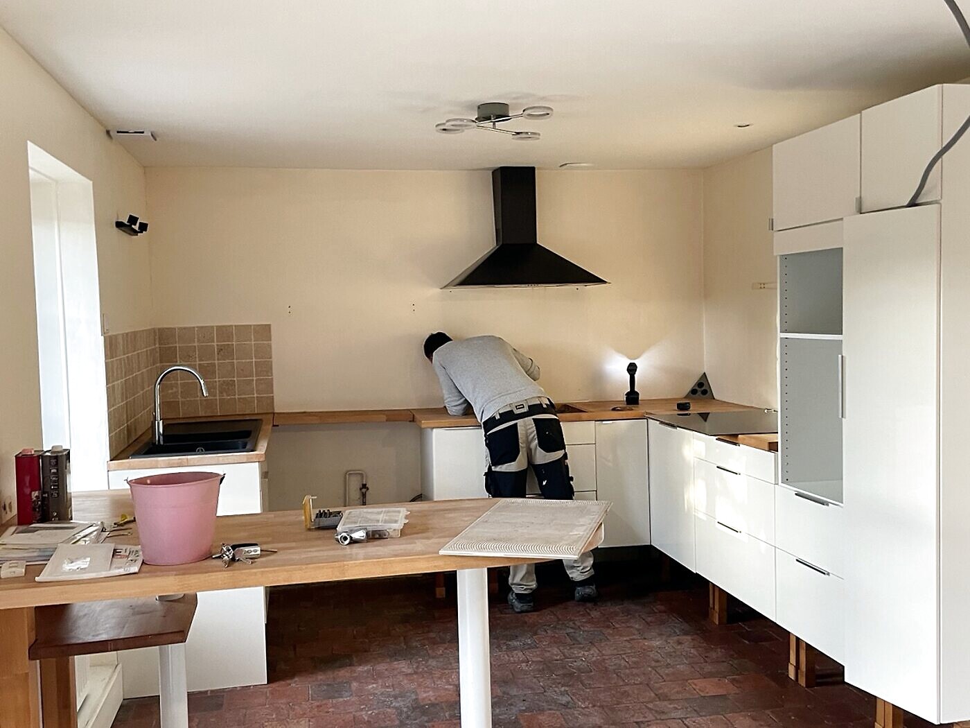 Une cuisine transformée avant travaux